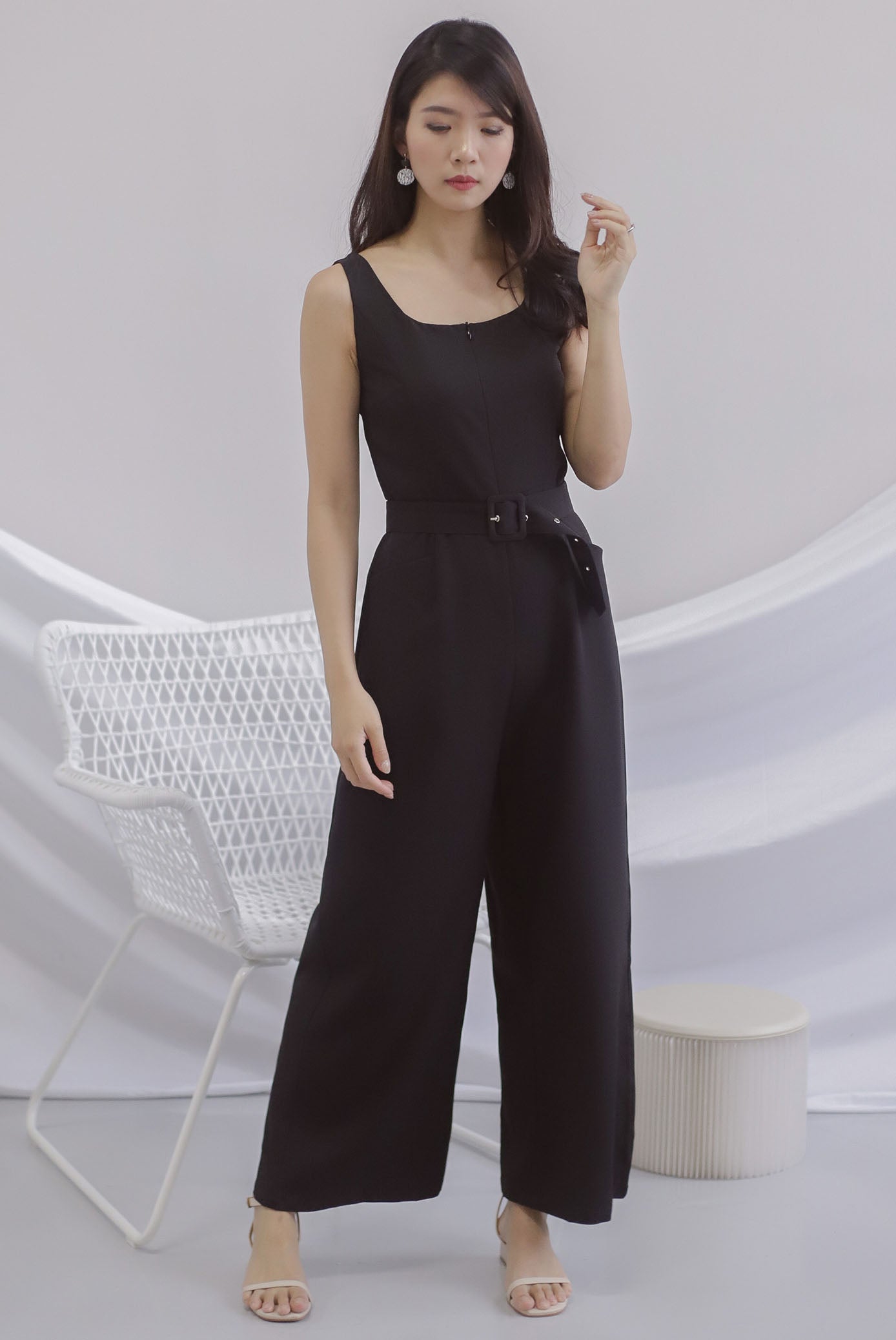 front zip jumpsuit