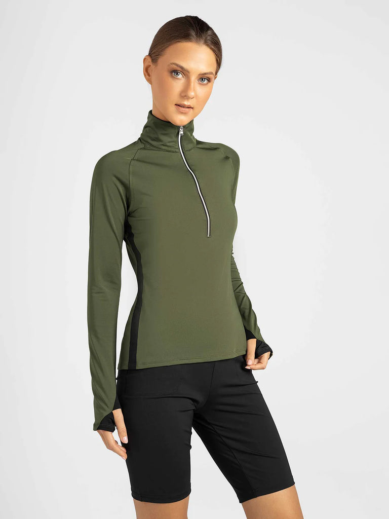 Fitted and sleek women's golf outfit ideas can be worn on and off the course.