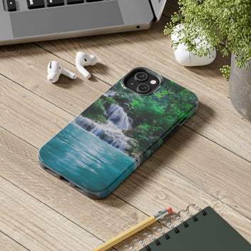Thumbnail image 2 of Jungle Waterfall iPhone Case