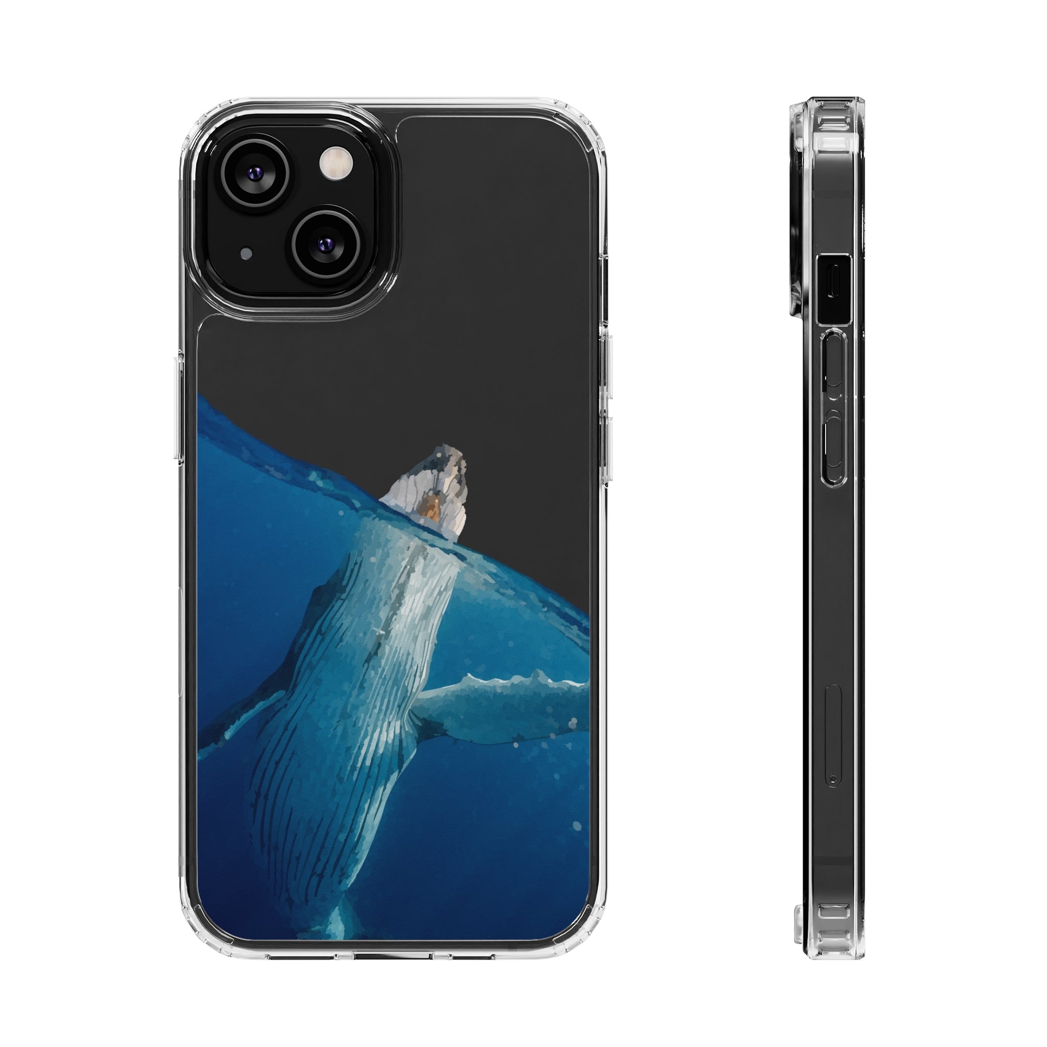Main image of Breaching Whale iPhone Case