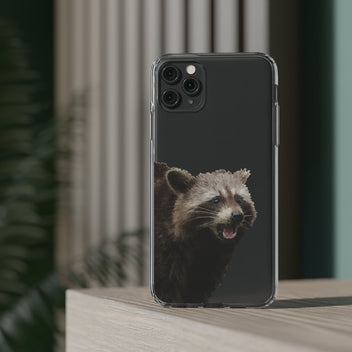 Thumbnail image 2 of Angry Raccoon iPhone Case