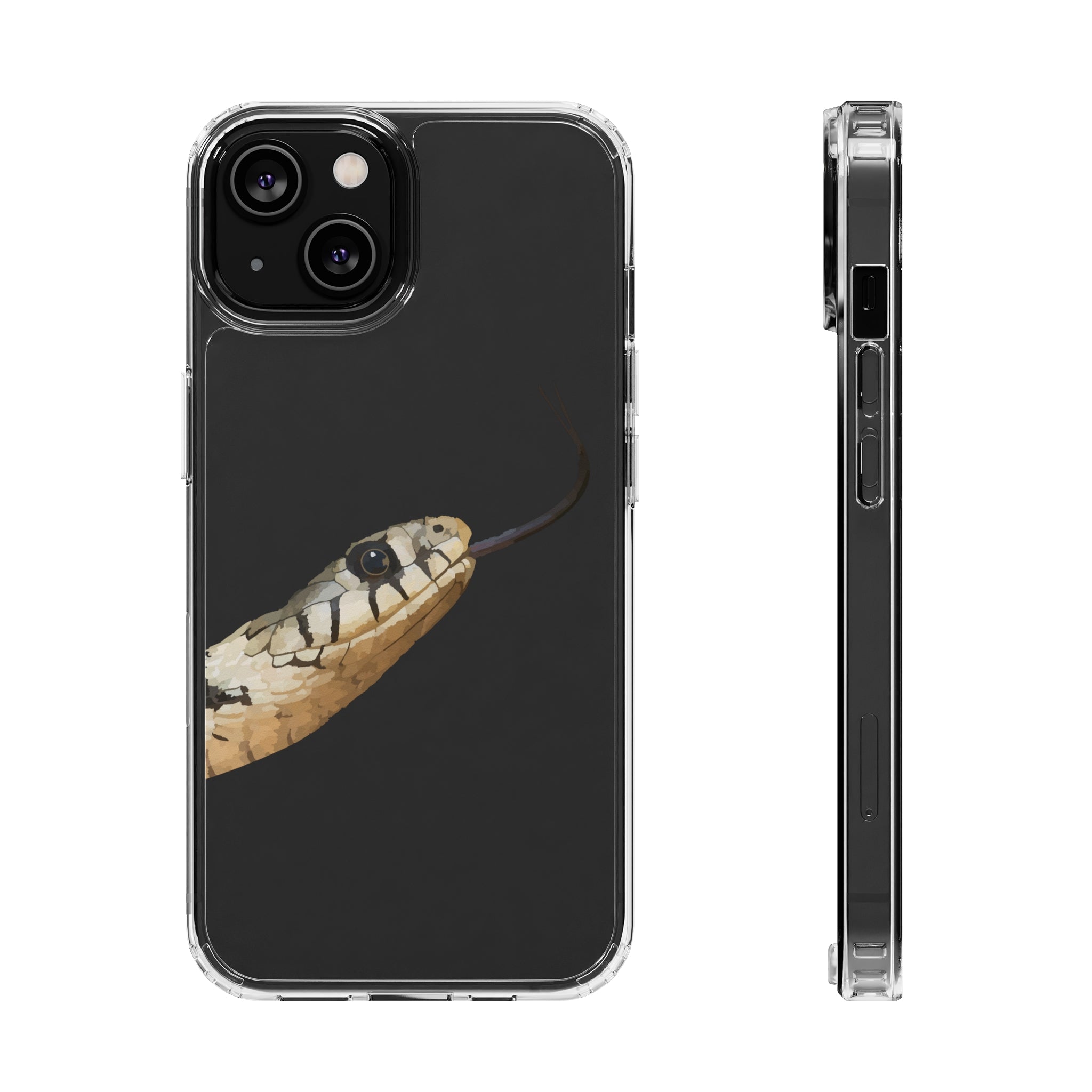 Image of Lurking Snake Head iPhone Case