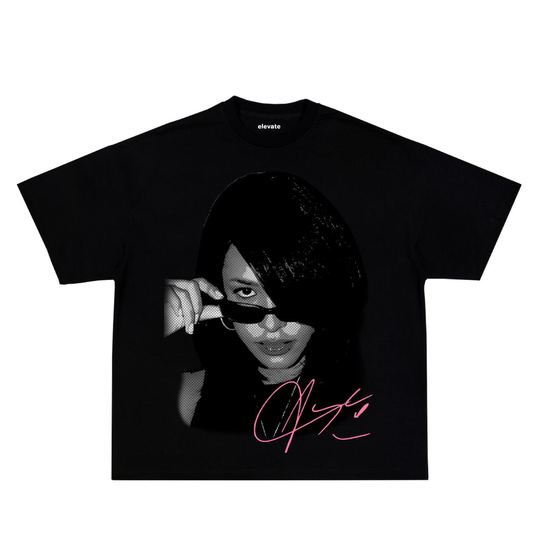 Aaliyah Big Face Tee - STREETWEAR