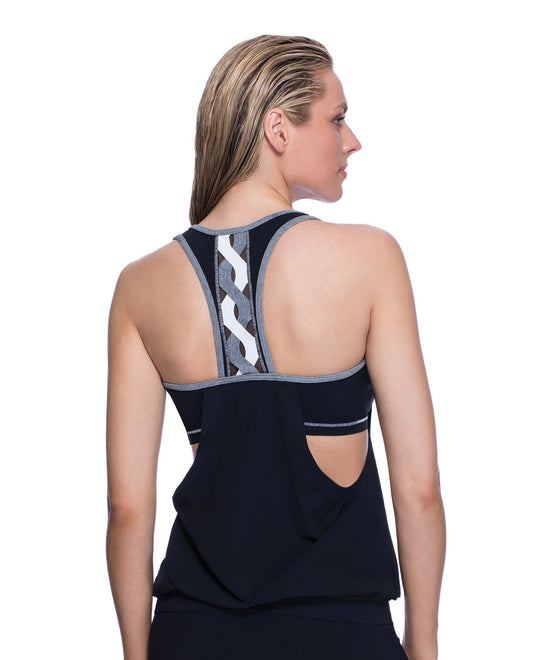 Free Sport Rocky D-Cup High Neck Strappy Tankini Top, Tankini Top