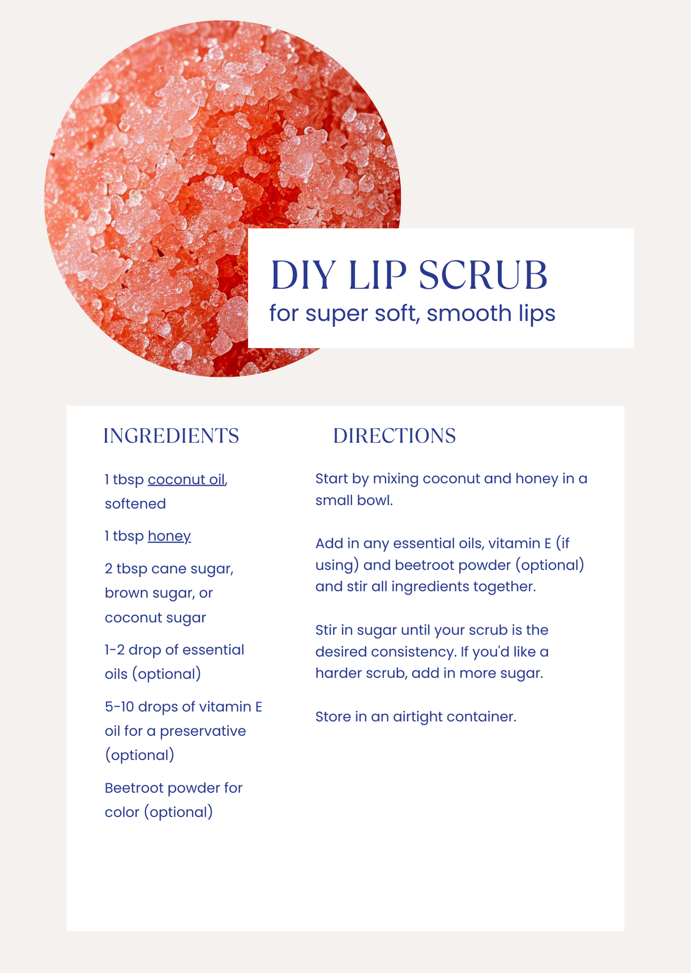 3 ingredient diy lip balm recipe