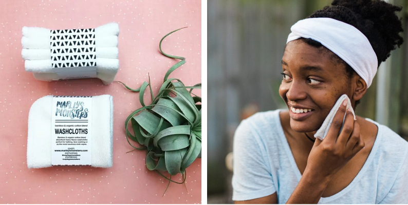 reusable bamboo washcloths