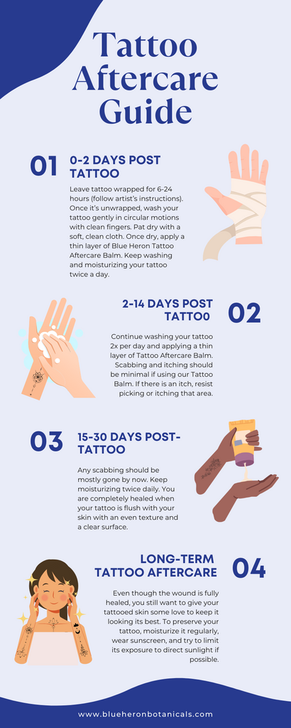 tattoo aftercare instructions
