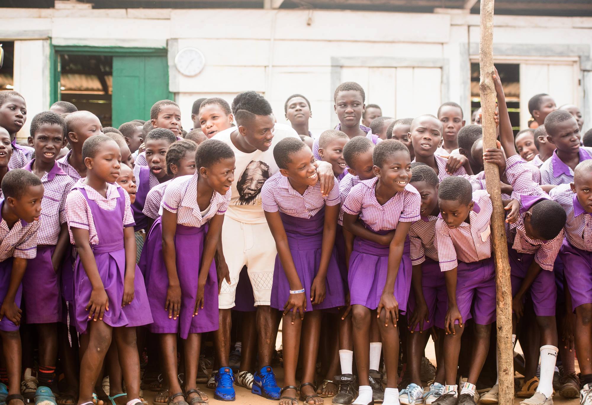 Christian Atsu Ambassador for Arms Around The Child