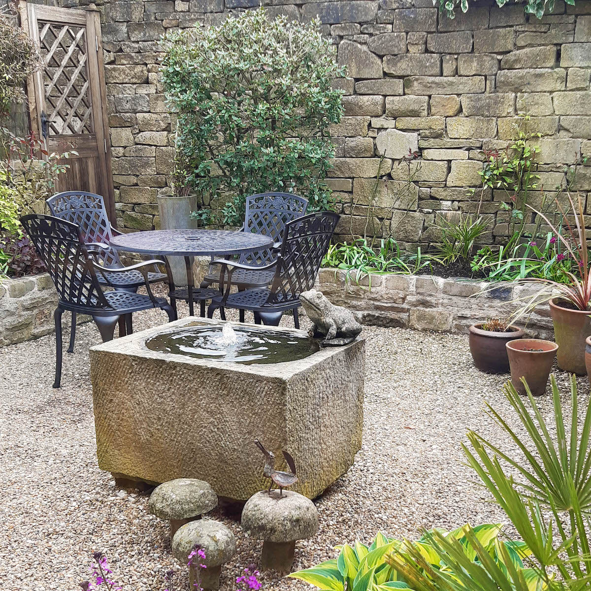 How can we apply the concept of Hygge to our garden furniture?