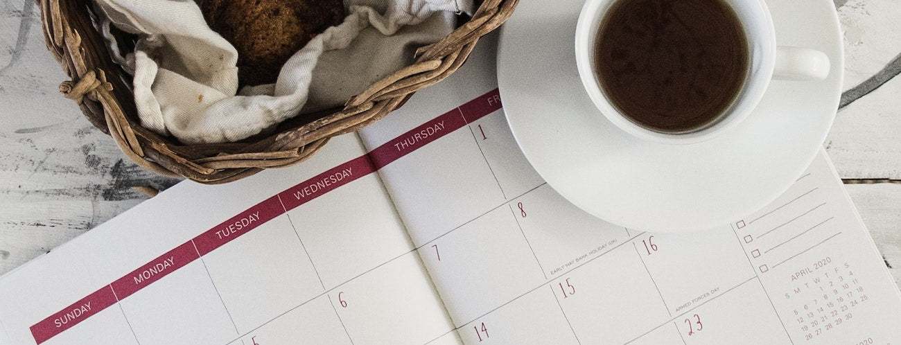 Create a schedule