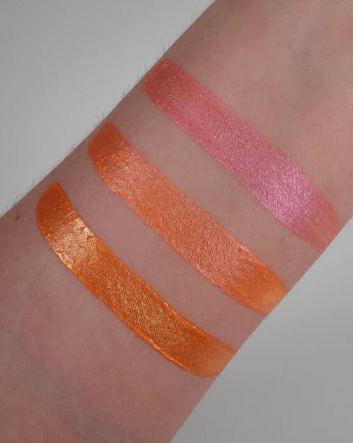 K METALLIC WET EYELINERS - SUNSTONE - SPLIT LINER - GLISTEN COSMETICS