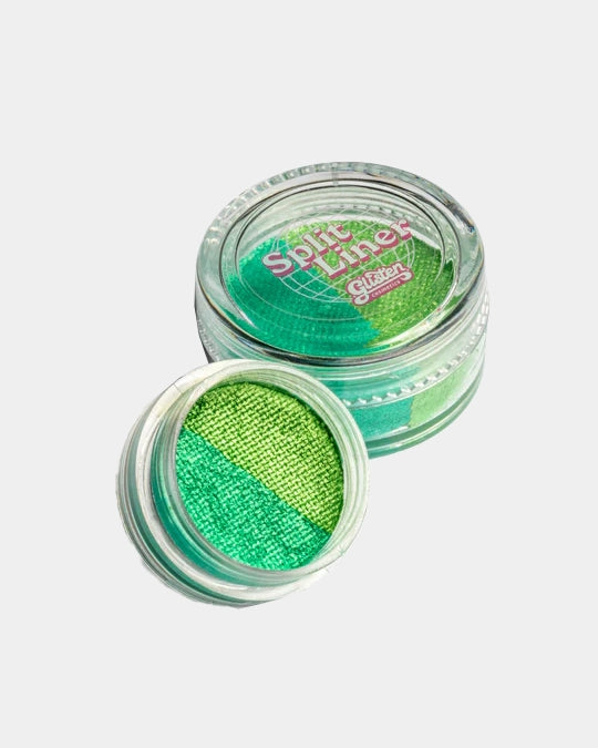 K METALLIC WET EYELINERS - PERIDOT - SPLIT LINER - GLISTEN COSMETICS
