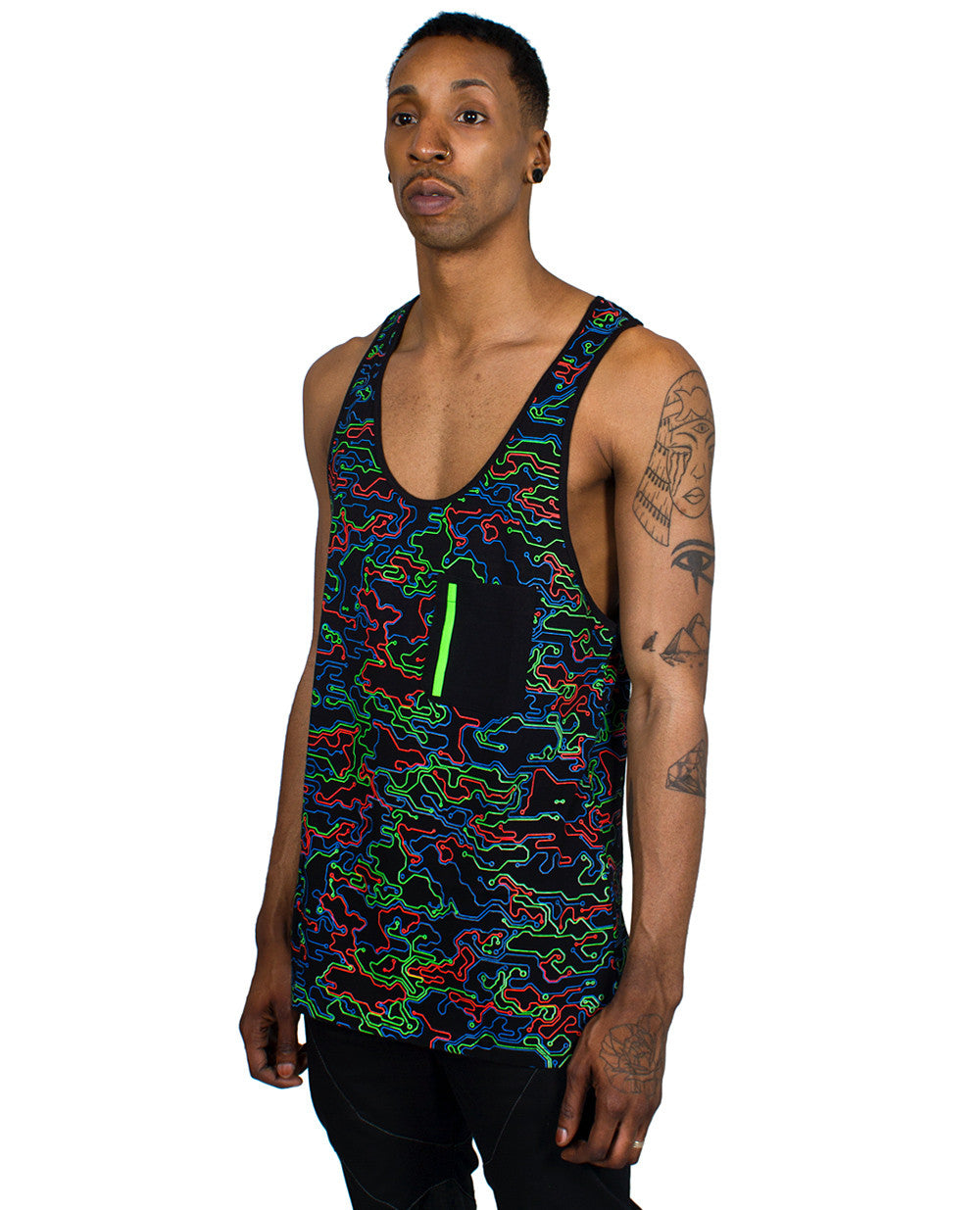 Men's Vests by Cyberdog - Rave clothing, clubwear & festival fashion