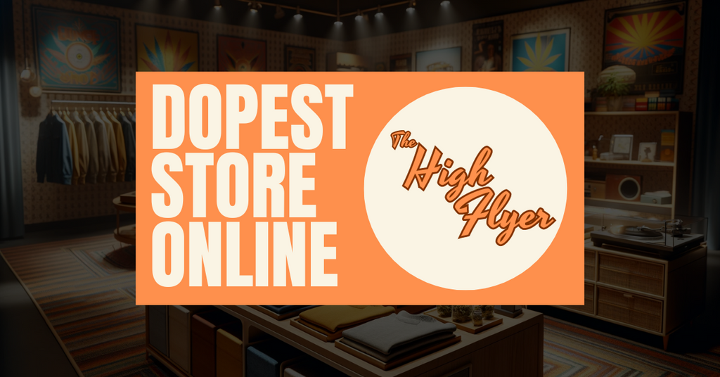 High Flyer Logo with the "Dopest Store Online" slogan