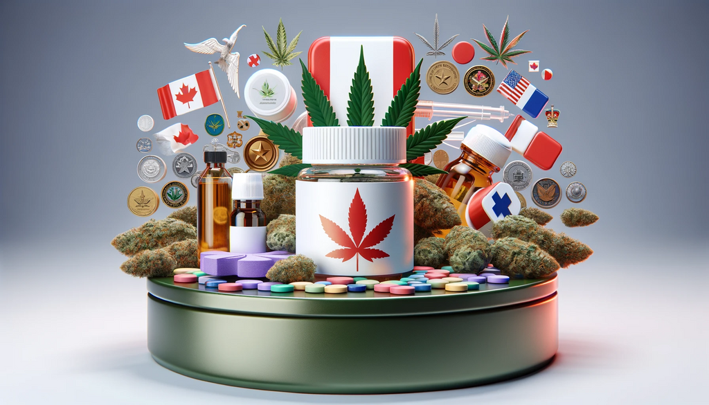 An assortment of medical cannabis relating to canadian veterans