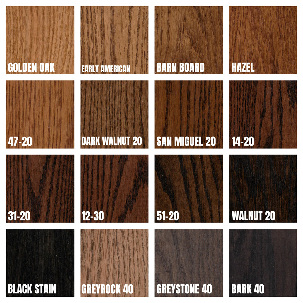 Retired Oak Swatches
