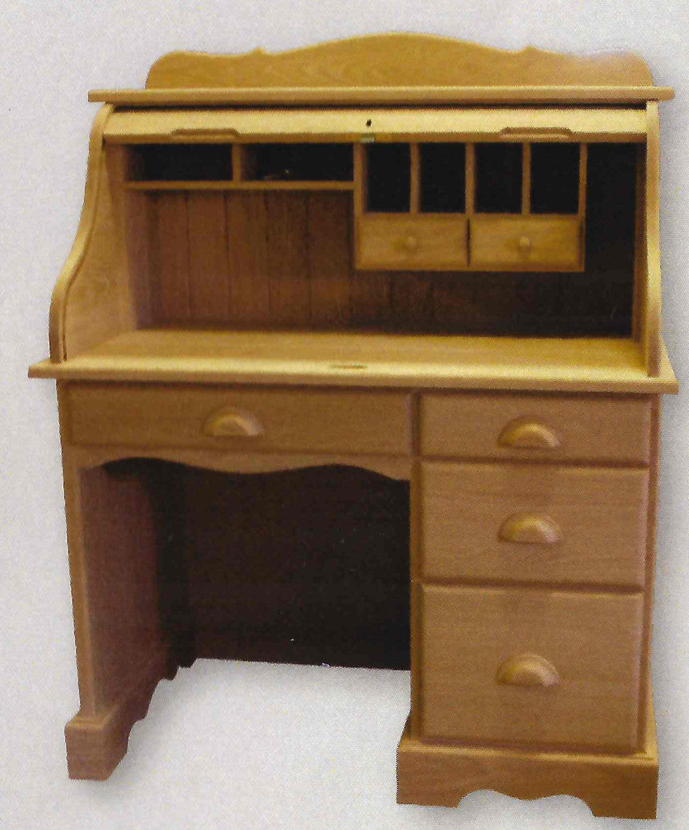 Burkwood Single Pedestal Desk Craftworks At The Barn