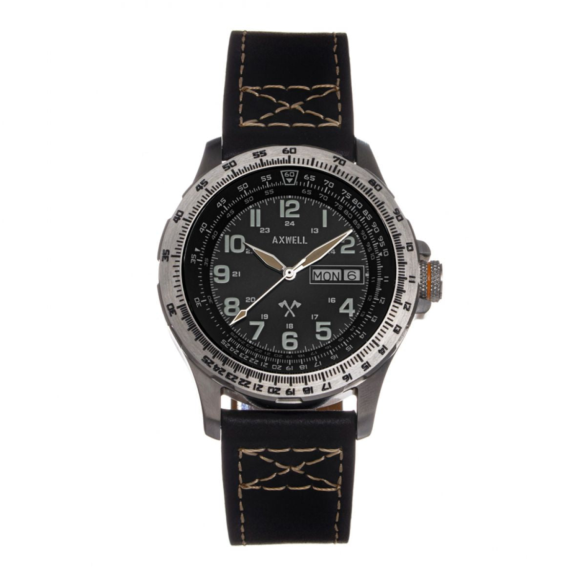 SALE | Axwell Blazer AXWAW106-2 Heren Horloge 43mm 10 ATM
