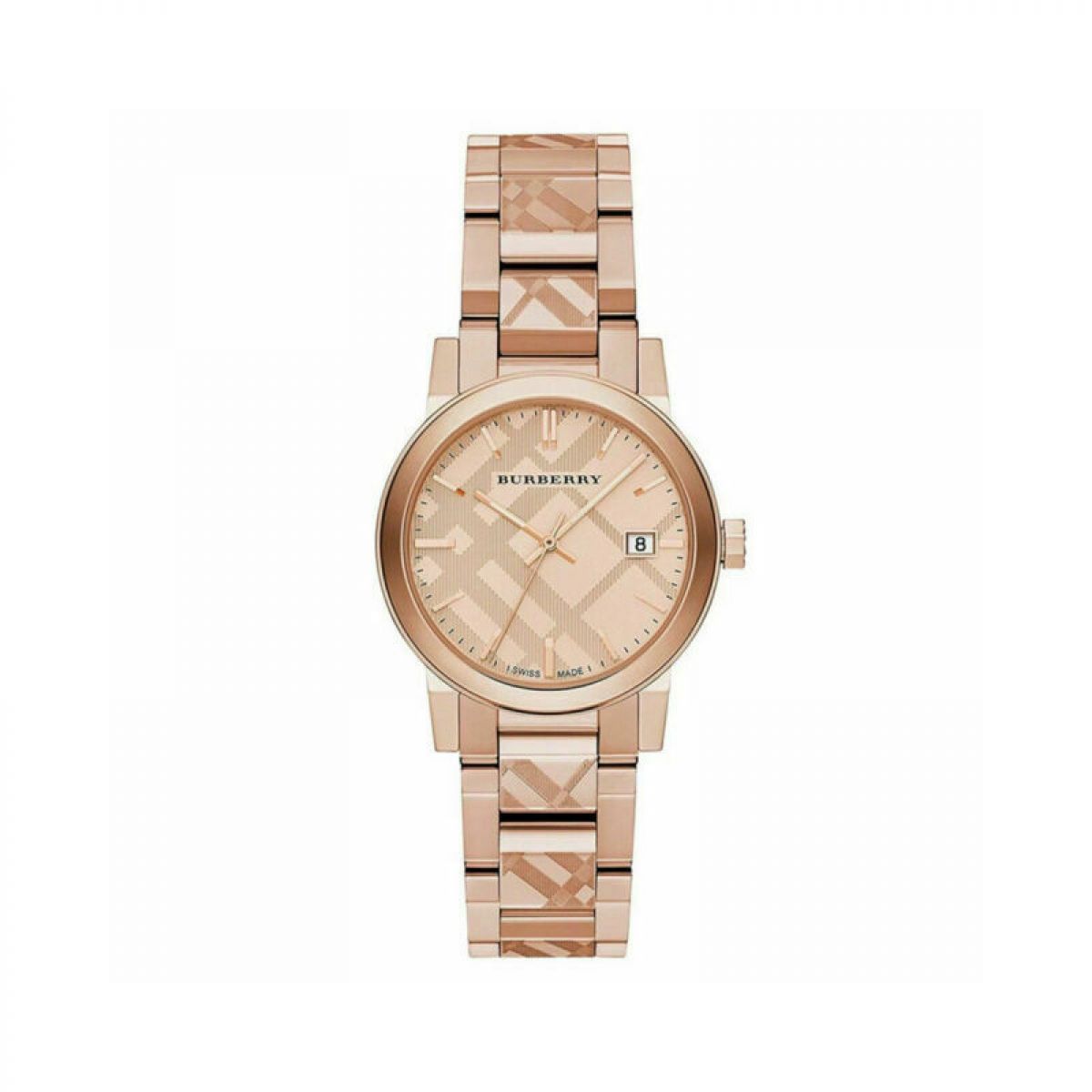 Burberry City Ladies Rose Gold Steel 26MM | BU9235