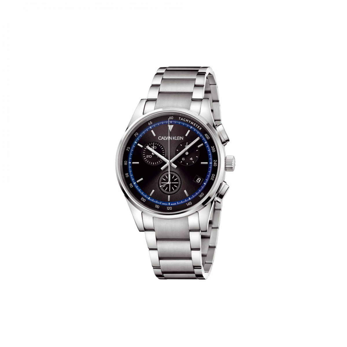 Calvin Klein heren horloge analoog quartz One Size Zilver 32012767