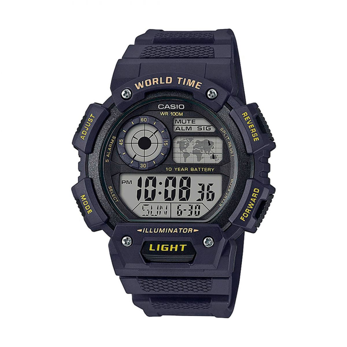 Casio AE-1400WH-2A Heren Horloge 43mm 10ATM