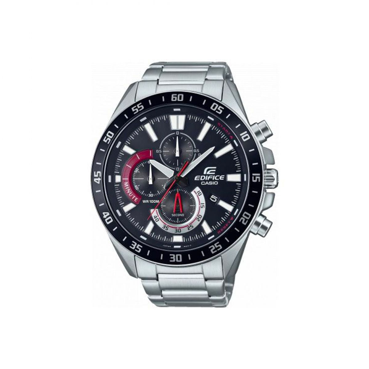 Casio Edifice EFV-620D-1A4VUEF Herenhorloge 51 mm - Zilverkleurig