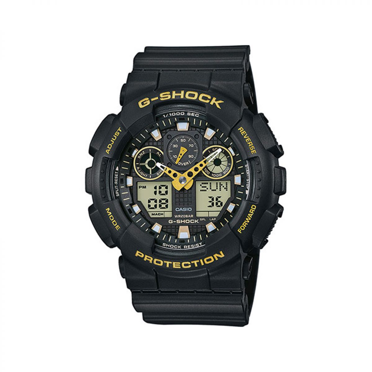 Casio G-Shock GA-100GBX-1A9ER Heren Horloge 55mm