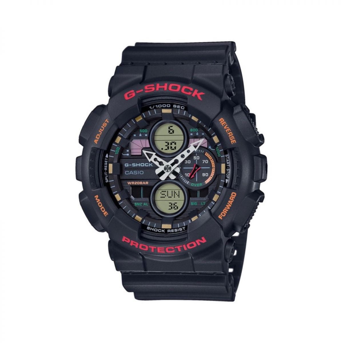 Casio G-Shock GA-140-1A4ER Heren Horloge 55mm