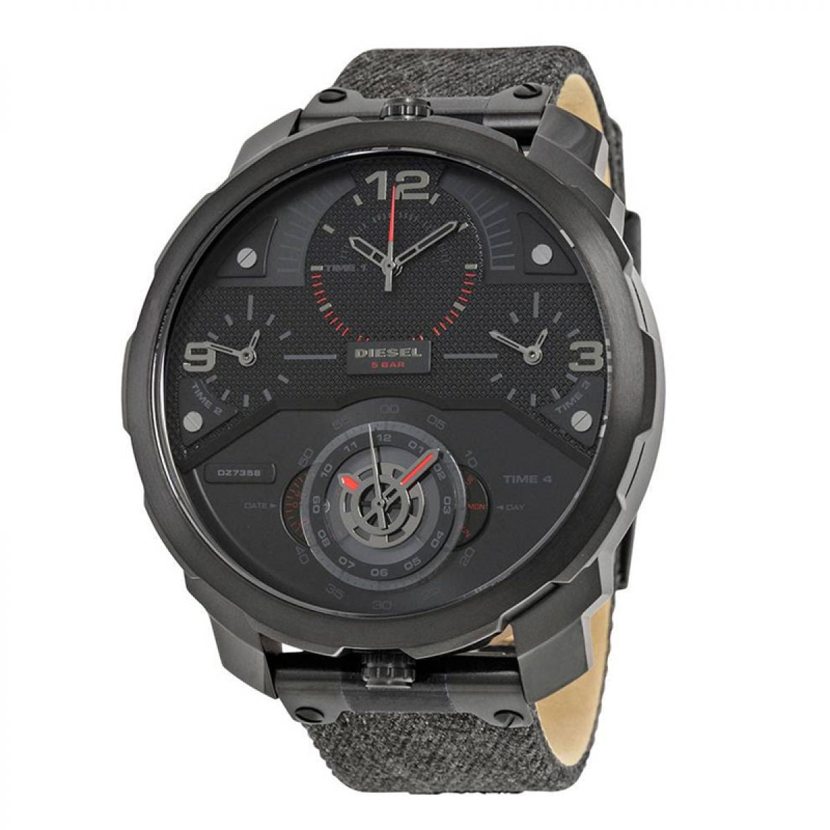 Diesel Machinus Denim Black 55mm | DZ7358