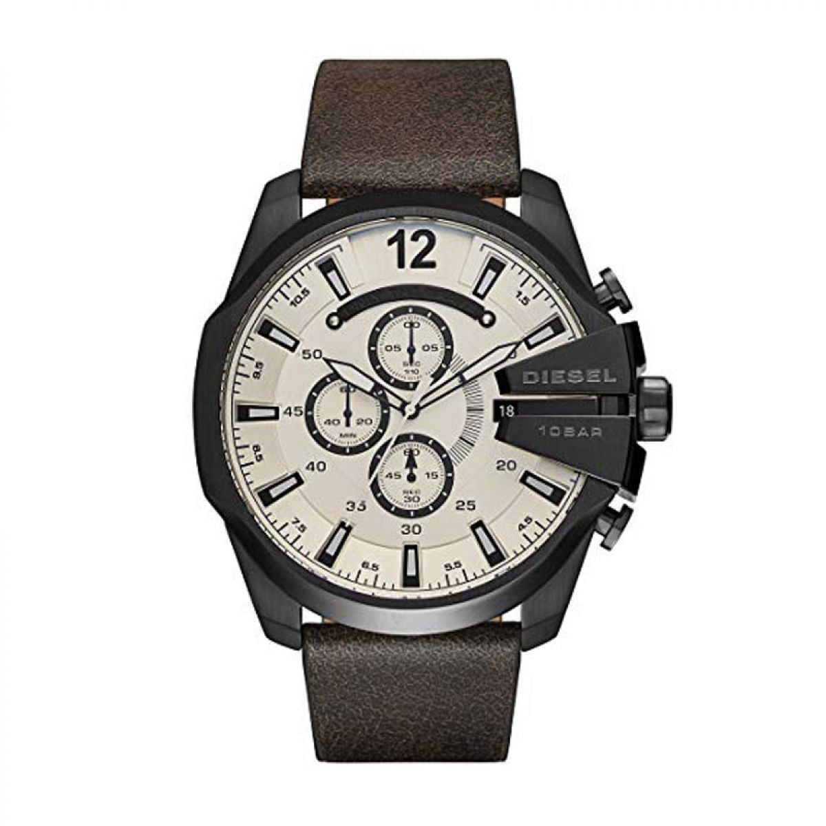 Diesel Mega Chief DZ4422 - Horloge - Staal - Zwart - Ø 51 mm