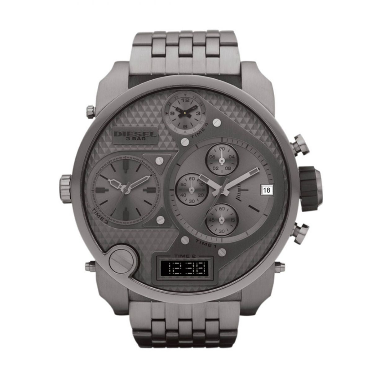 Diesel Mr Daddy DZ7247 Heren Horloge 57mm 3 ATM