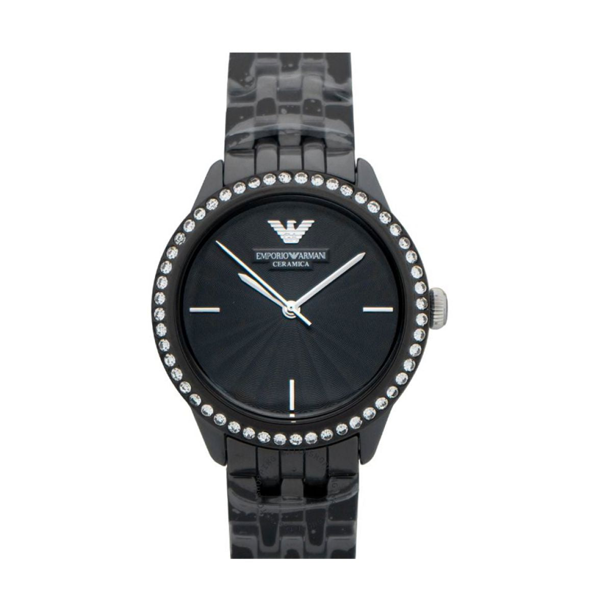 Emporio Armani Ceramica AR1478 Dames Horloge 32mm 3 ATM