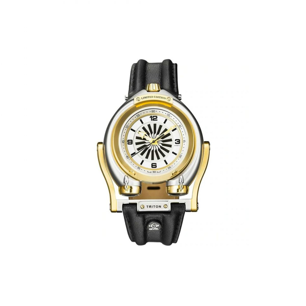 Gevril GV2 Triton 3403 Heren Horloge 48mm 5 ATM