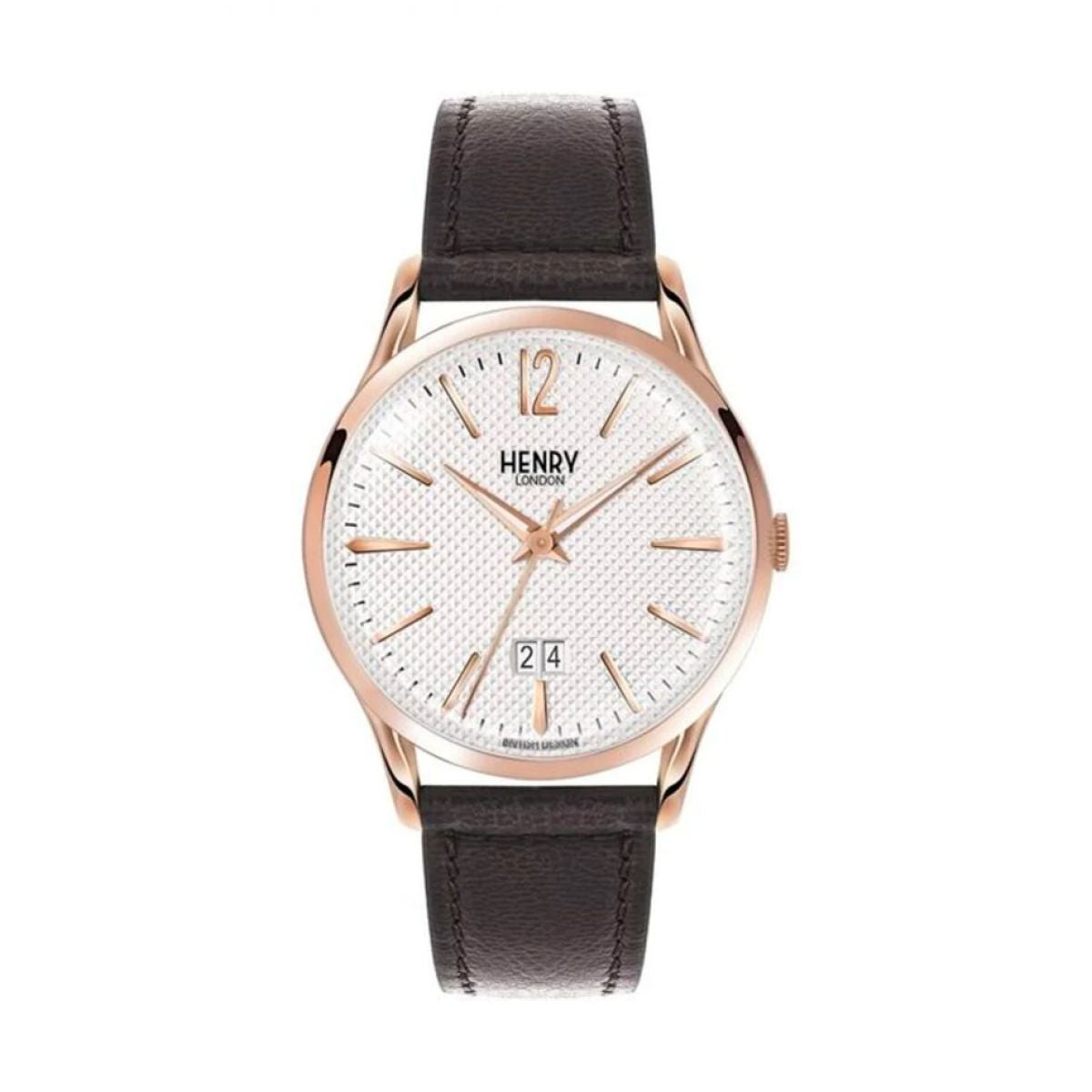 Henry London HL41-JS-0038 Unisex Horloge 41mm 3ATM