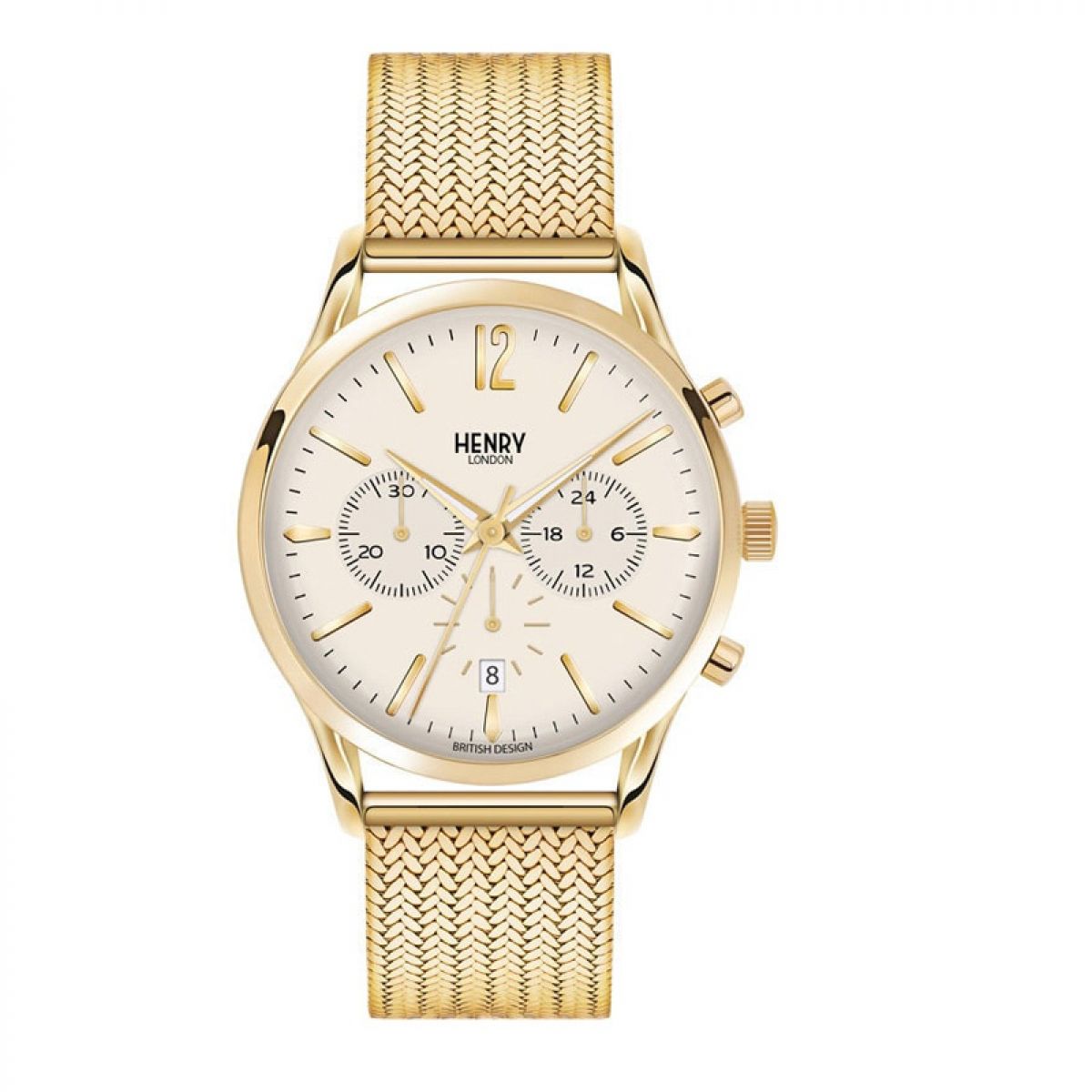 Henry London Westminster HL41-CM-0020 Heren Horloge 41MM