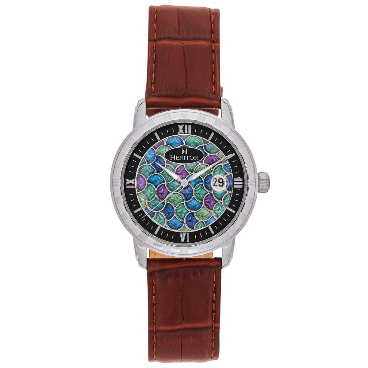 SALE | Heritor Automatic Proteacute;geacute; HERHS2902 Heren Horloge 43mm 10 ATM