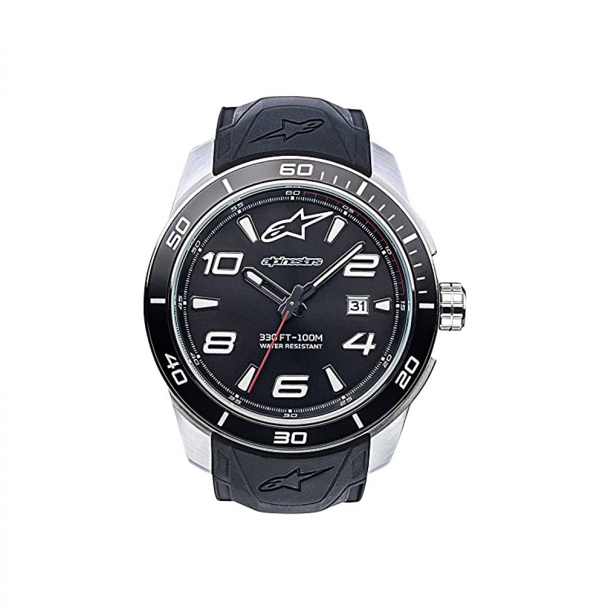 Horloge Alpinestars Tech Watch 3H Steel | 1036-96007