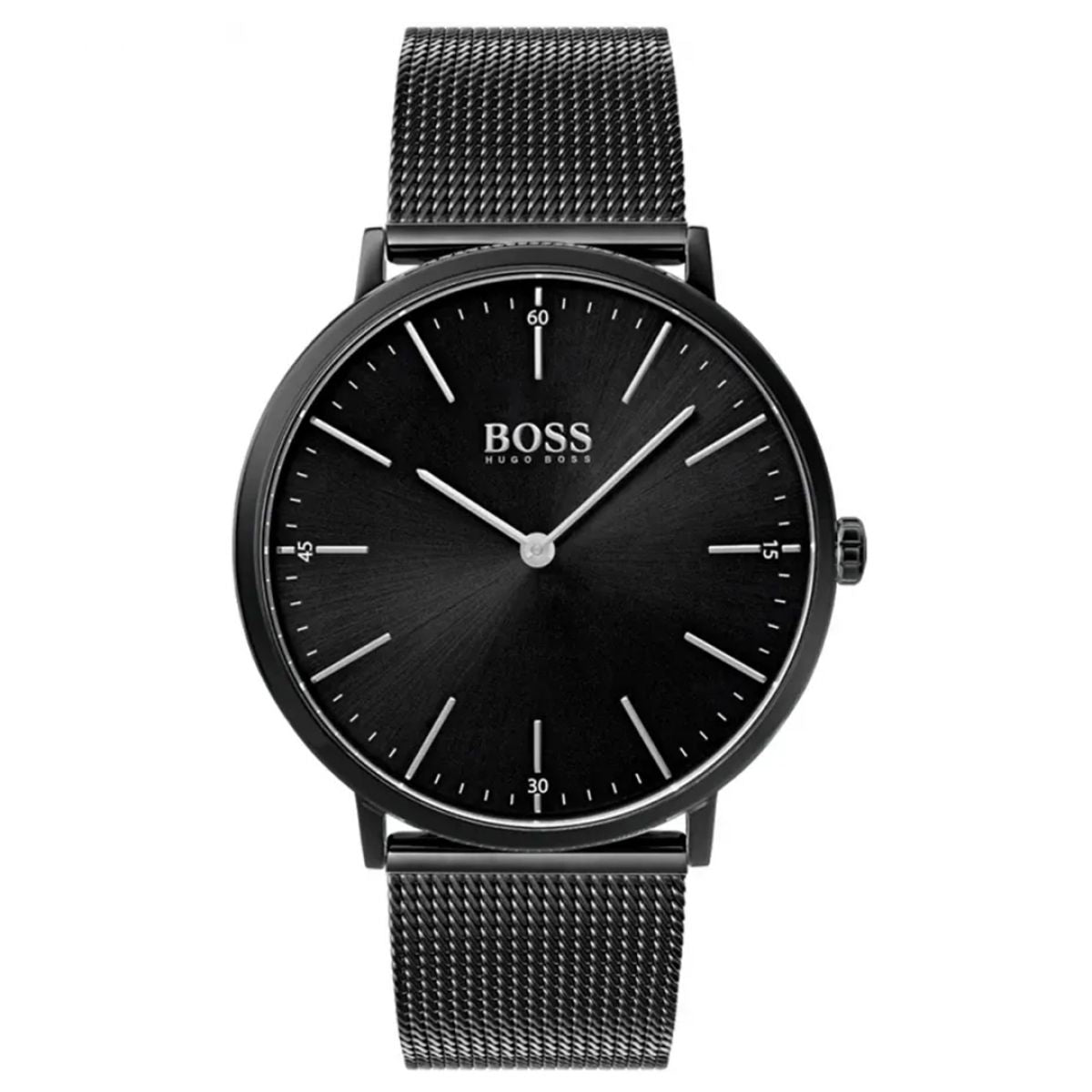 Hugo Boss Polshorloge Staal Zwart 40