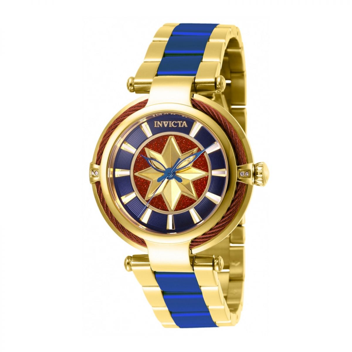 Invicta 28832 Captain Marvel Dames Horloge 40mm 100m