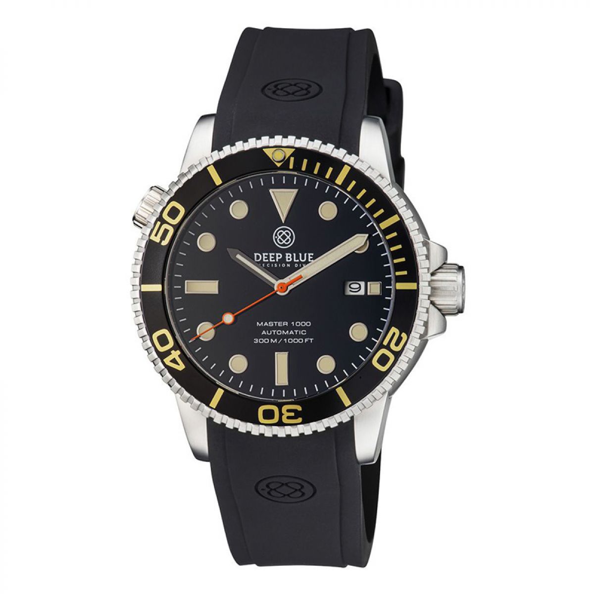 MASTER 1000 AUTOMATIC DIVER BLACK VINTAGE BEZEL