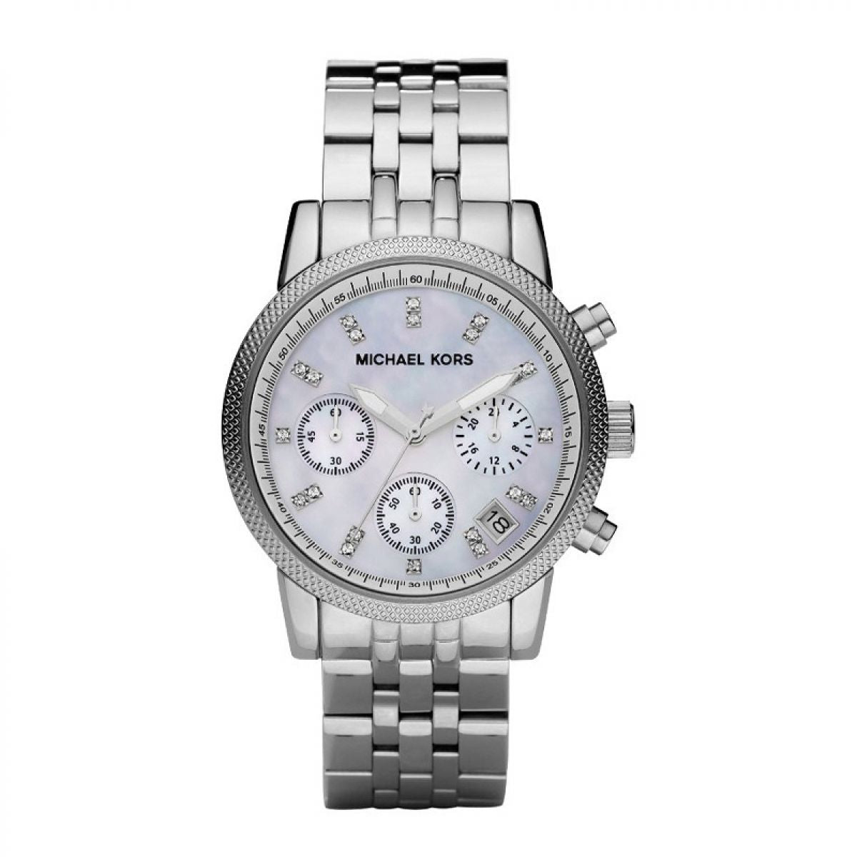 Michael Kors Chronograaf Zirkonia 38 mm Staal | MK5020