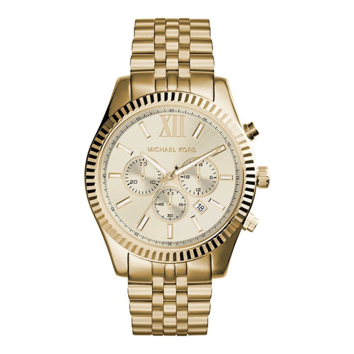 Michael Kors Lexington MK8281 Heren Horloge 45mm 10 ATM