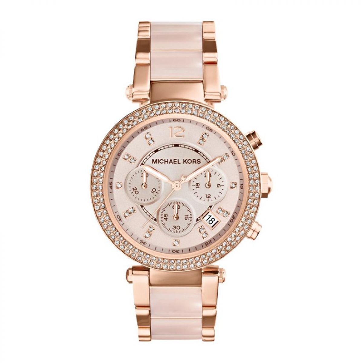 Michael Kors Parker MK5896 Dames Horloge 39mm 10 ATM