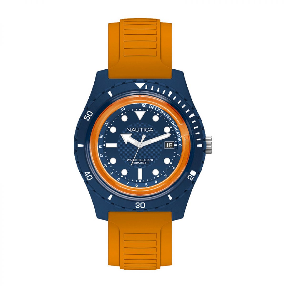 SALE | NAUTICA NAPIBZ004 Heren Horloge 46MM 10ATM