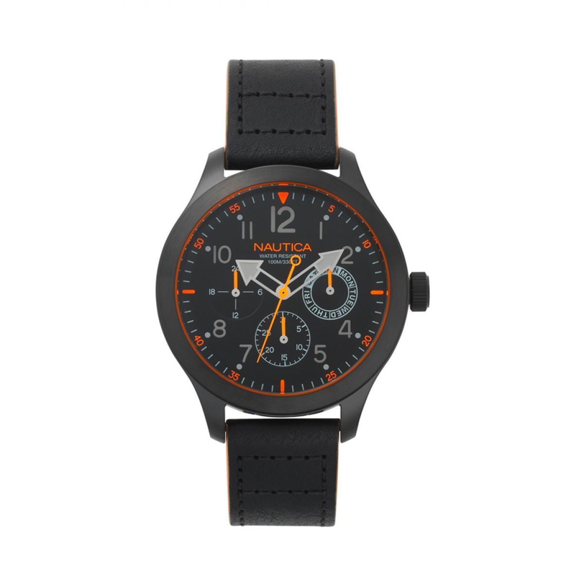 Nautica NAPNRL002 Heren Horloge 44mm 10 ATM