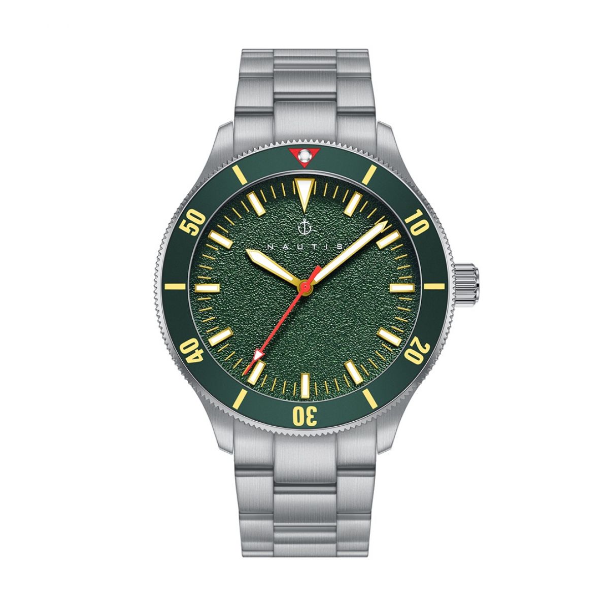 SALE | Nautis Deacon NAUN101-2 Heren Horloge 43mm 20 ATM