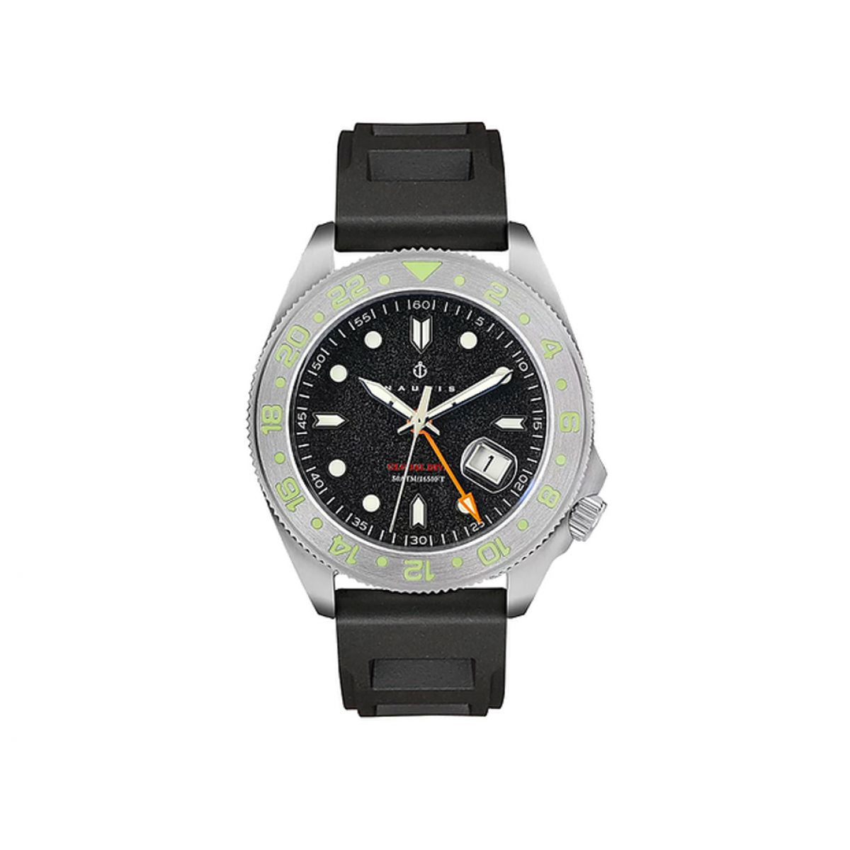 SALE | Nautis Global Dive 18093R-C Heren Horloge 44mm 50 ATM