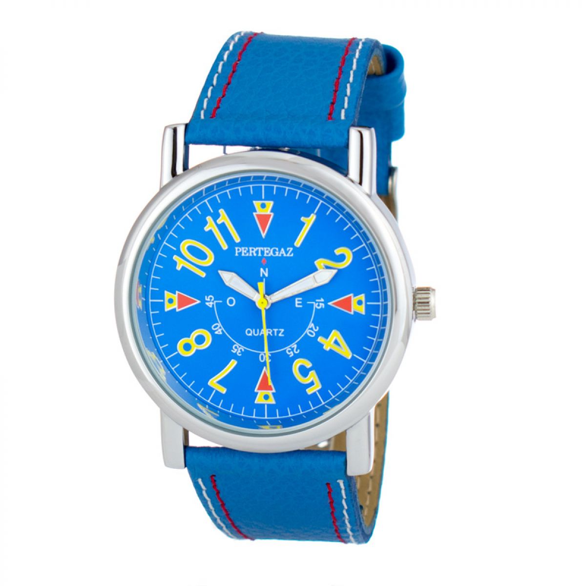 Pertegaz Watches P33004-A Heren Horloge 41MM 3ATM