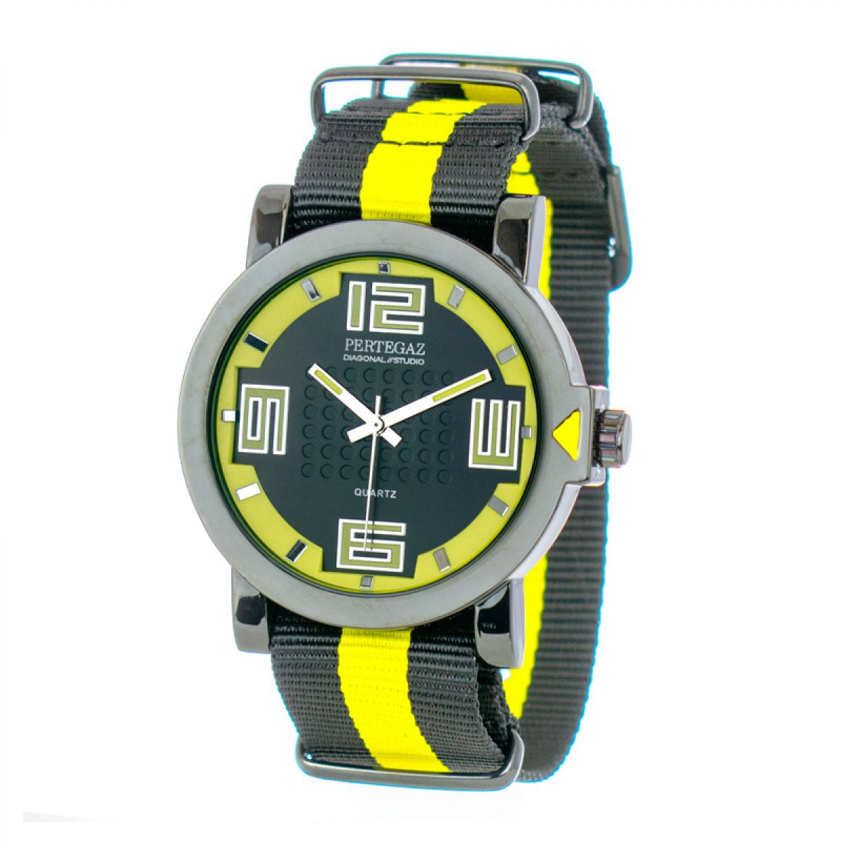 Pertegaz Watches PDS-023-A Heren Horloge 40MM 3ATM