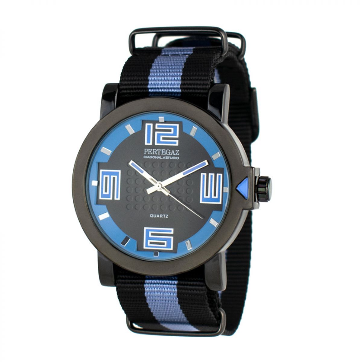 Pertegaz Watches PDS-023-NA Heren Horloge 40MM 3ATM